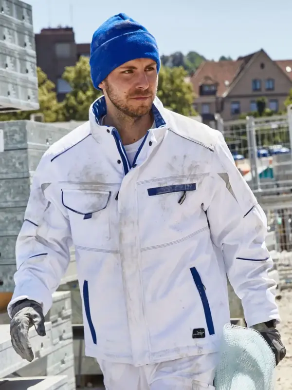 workwear softshell padded jacket – color