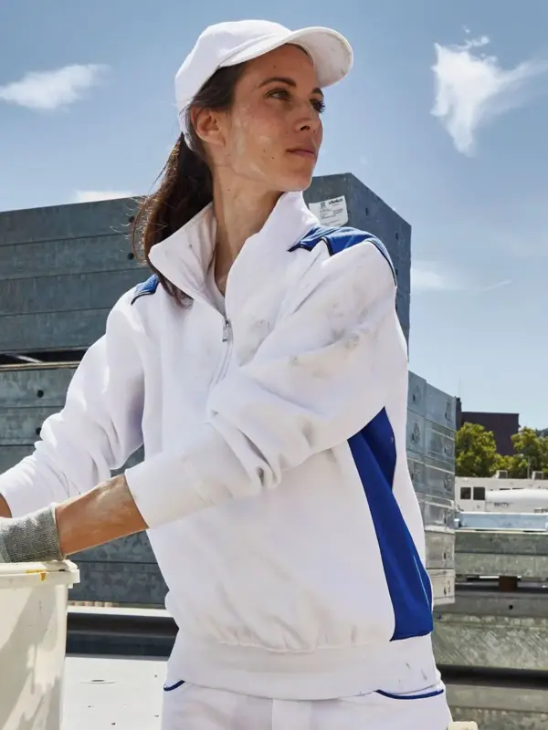 workwear half zip sweat – color
