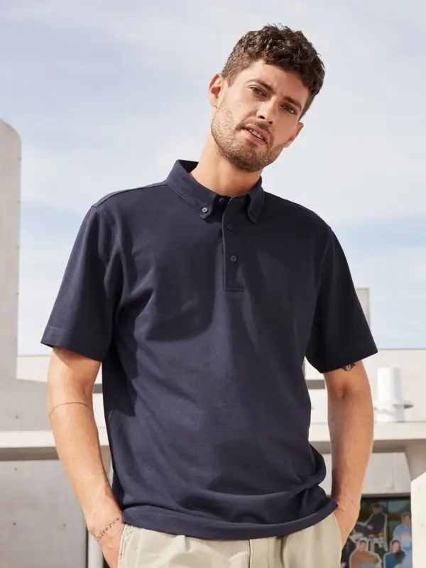 men’s plain polo