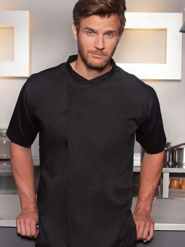 pull over chef’s shirt basic