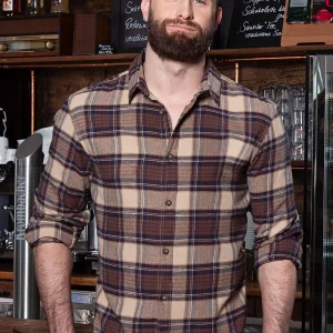 men’s checked shirt urban trend