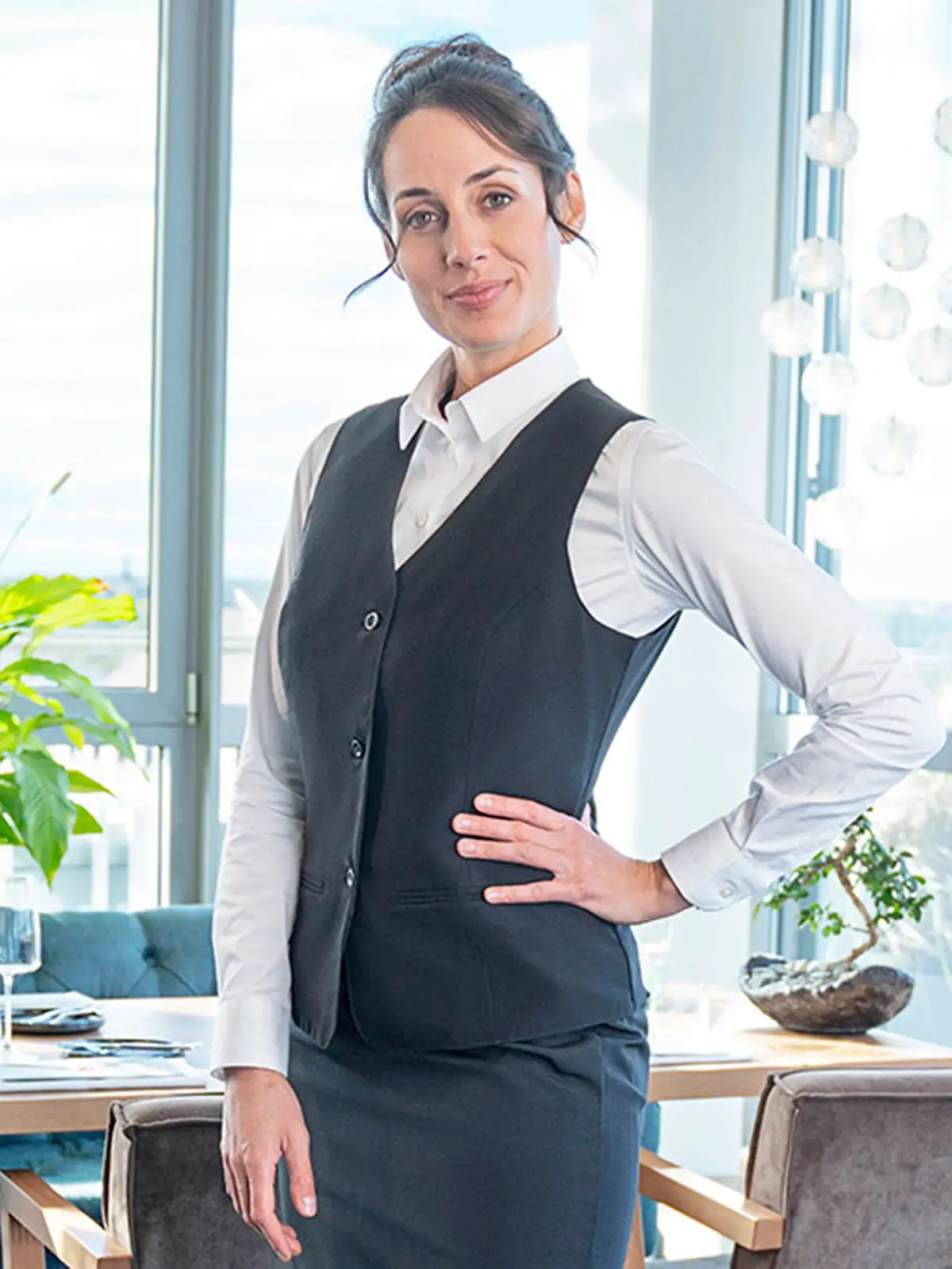 ladies’ waistcoat basic ladies’ waistcoat basic