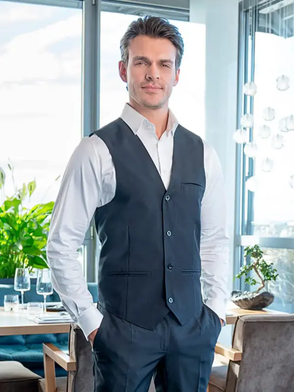 men’s waistcoat basic