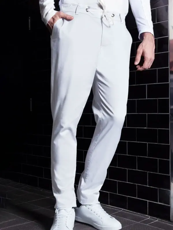 mens chino trouser modern stretch