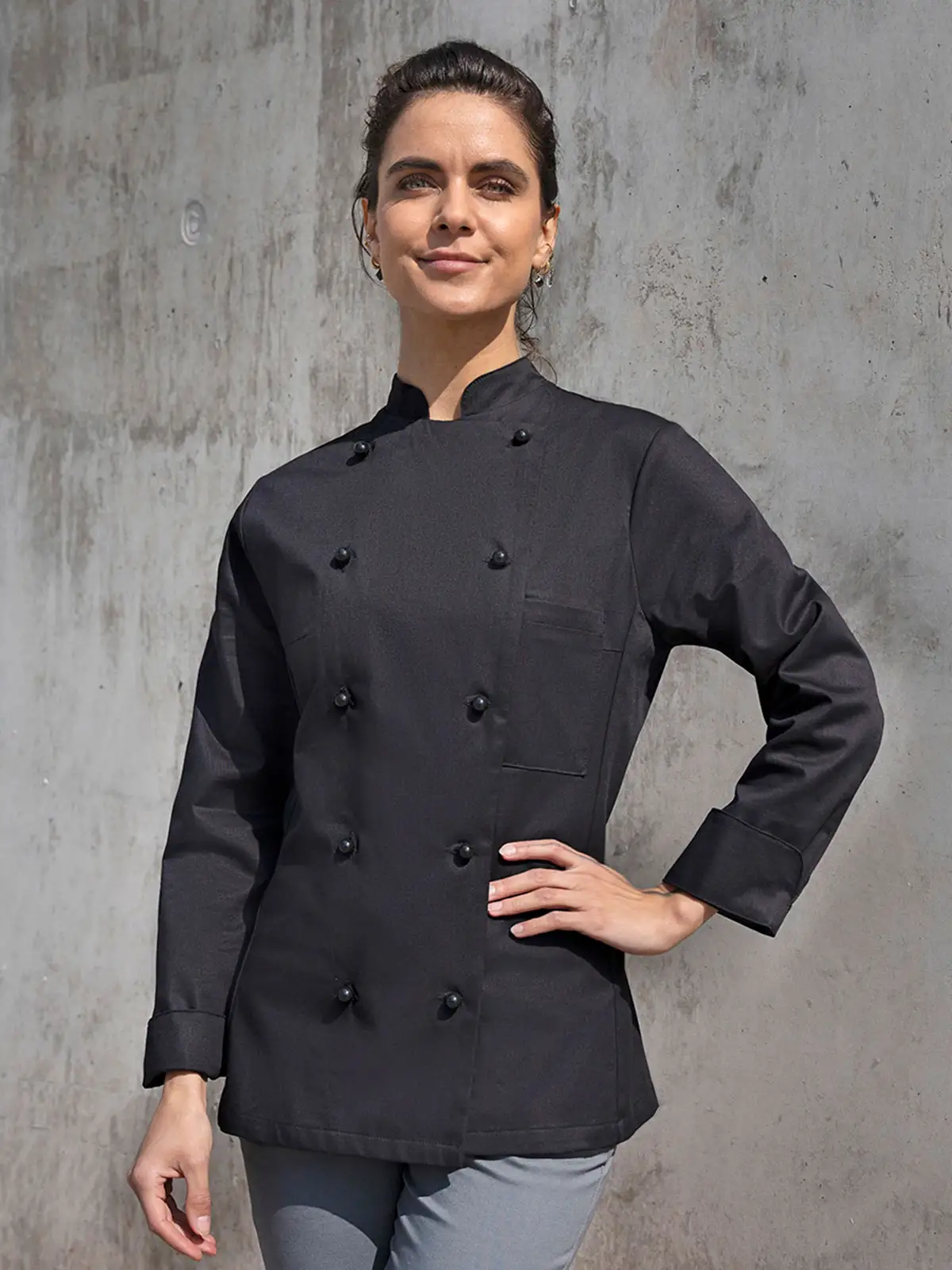 ladies’ chef jacket agathe ladies’ chef jacket agathe