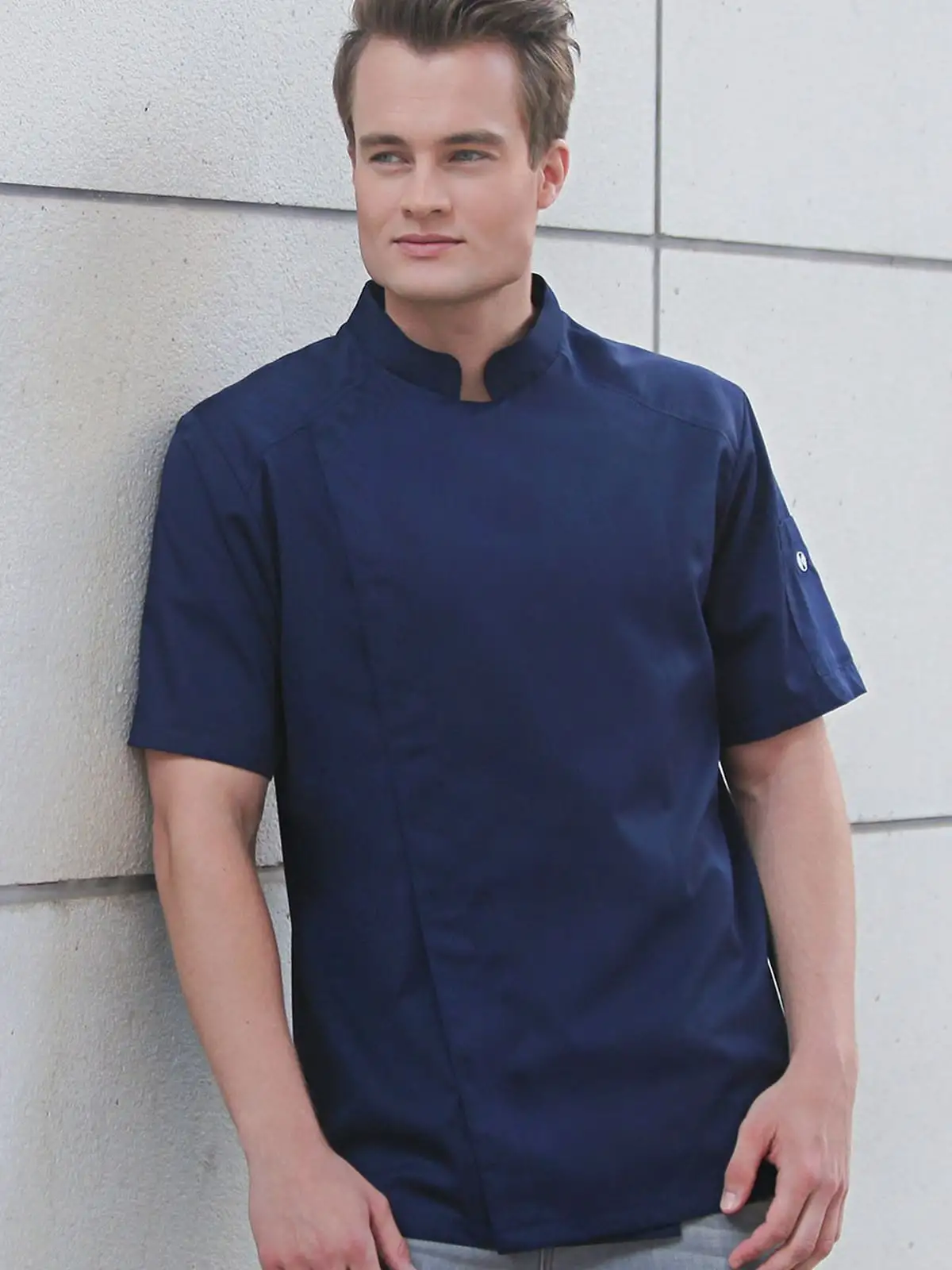 short sleeve chef jacket modern look short sleeve chef jacket modern look