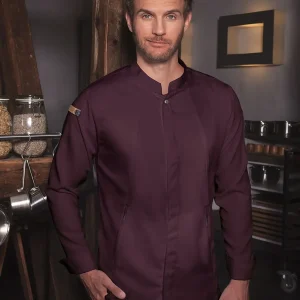 chefs jacket long sleeve green generation