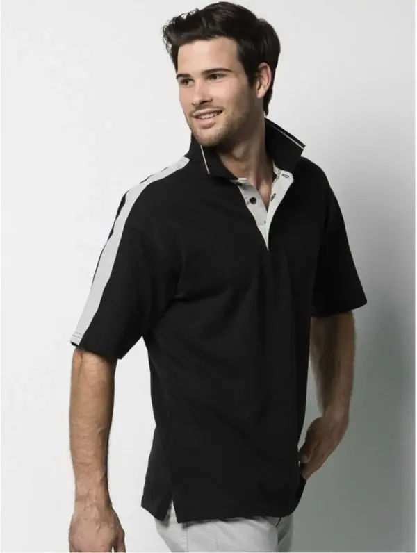 sporting polo shirt