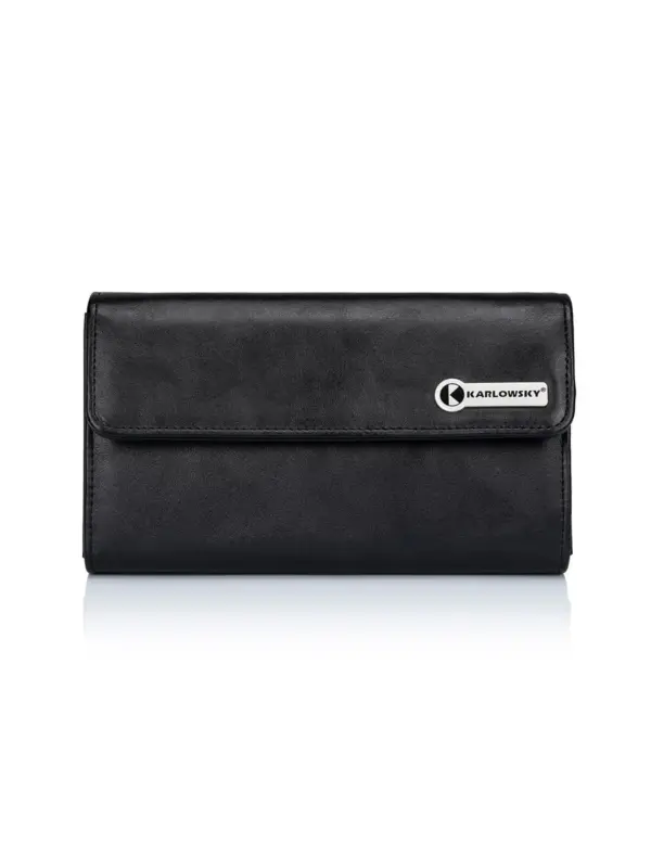 waiter’s wallet with press stud