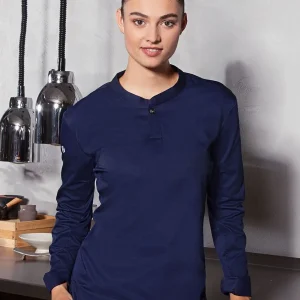 ladies long sleeve work shirt performance