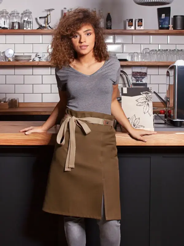 waist apron green generation made of recycled plastic