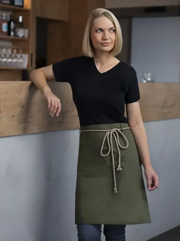 waist apron with cords 90 x 55 cm