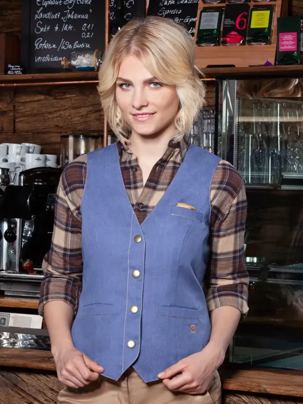 ladies’ waistcoat jeans style