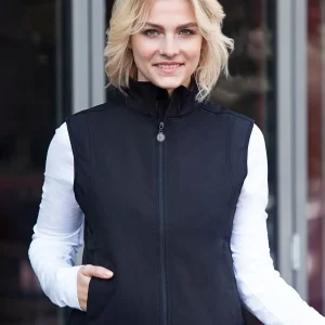 ladies’ softshell waistcoat classic