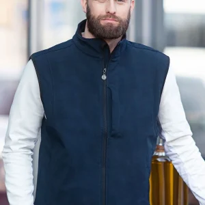 men’s softshell waistcoat classic