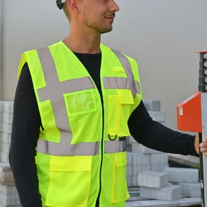 mesh multifunctional safety vest „larisa“