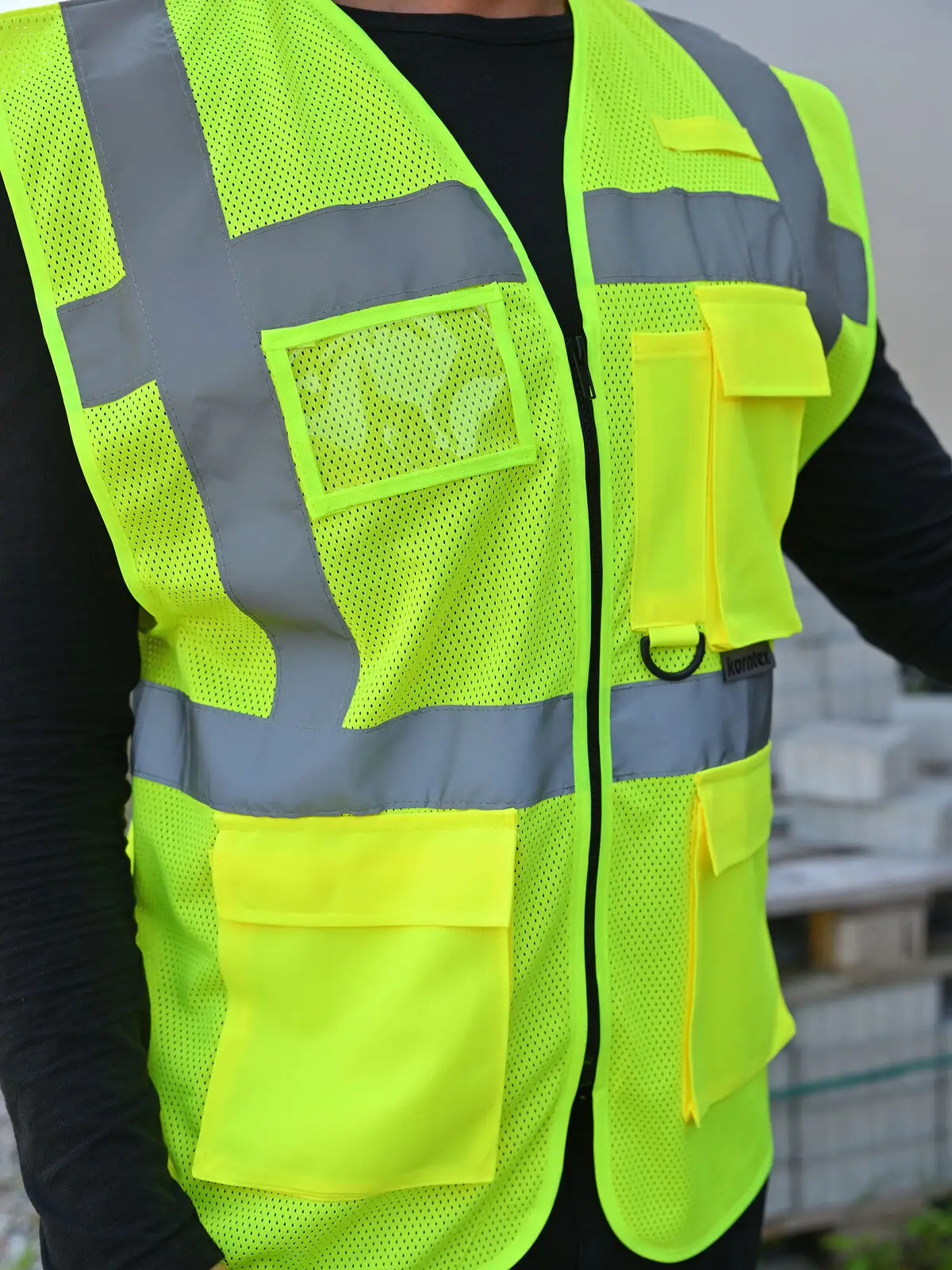 mesh multifunctional safety vest „larisa“ mesh multifunctional safety vest „larisa“