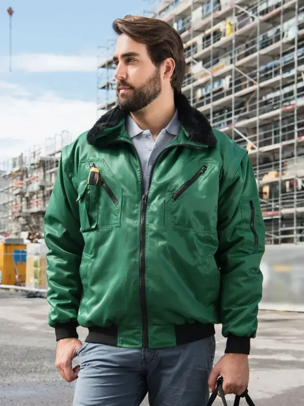 hi vis pilot jacket ‘oslo’