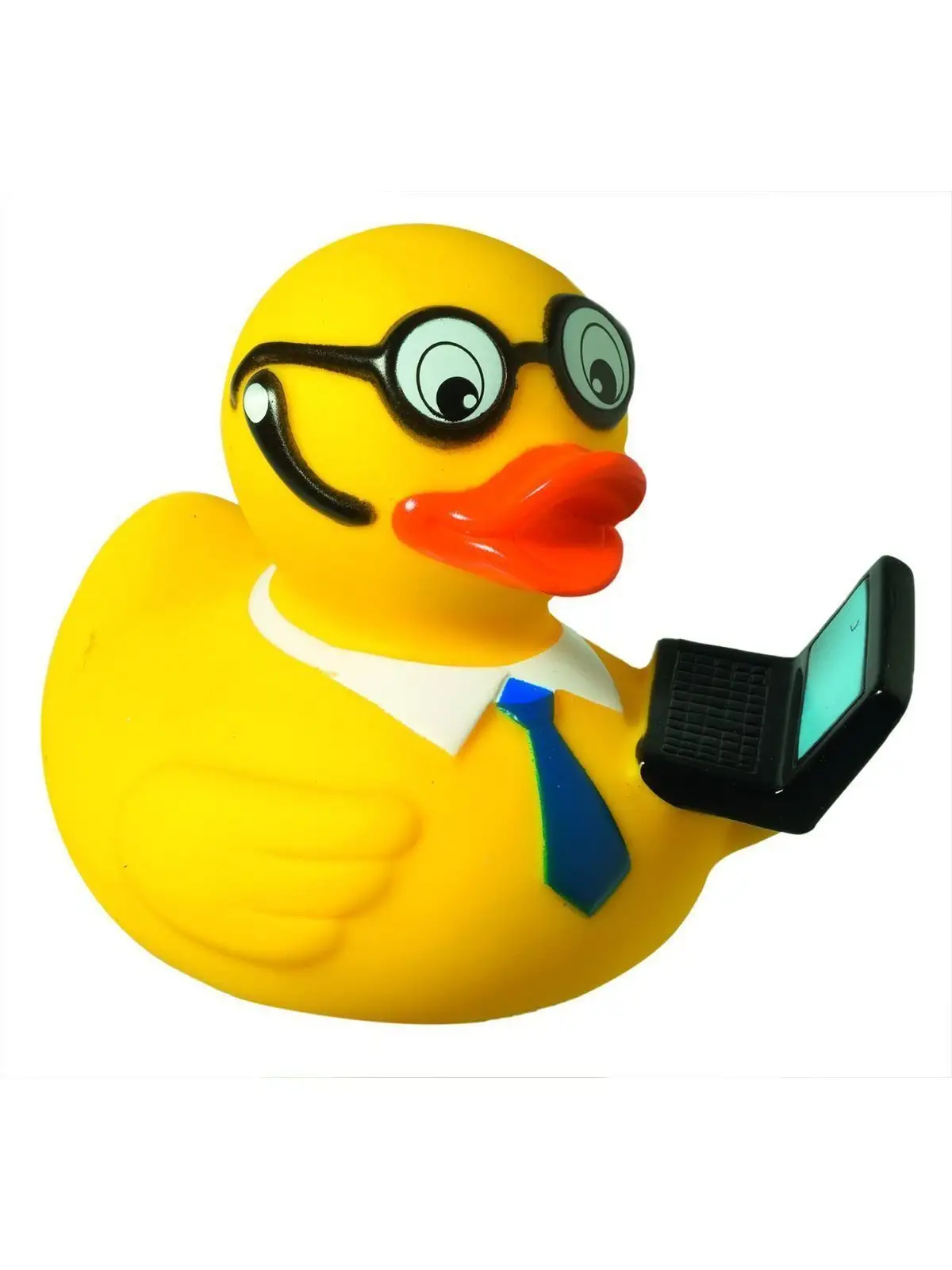 squeaky duck, laptop squeaky duck, laptop
