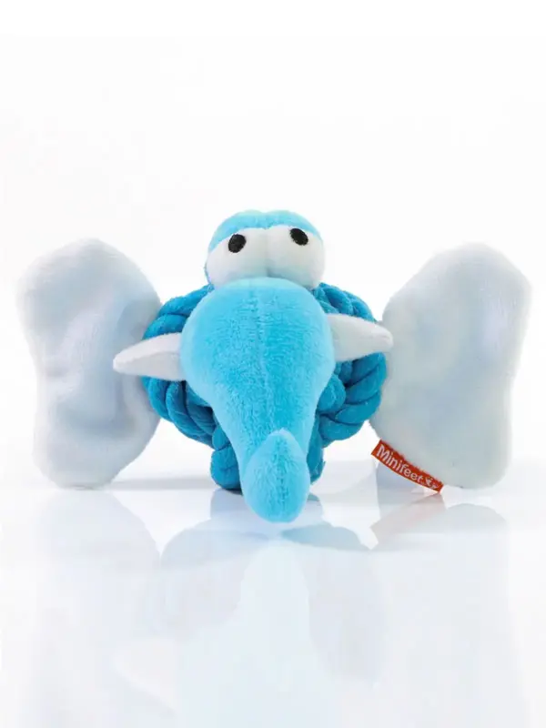 dog toy knotted animal elephant