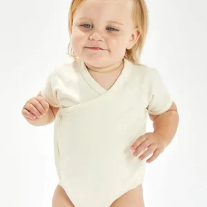organic baby kimono bodysuit