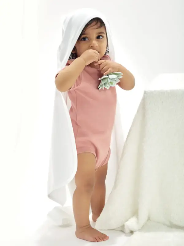 baby organic hooded blanket