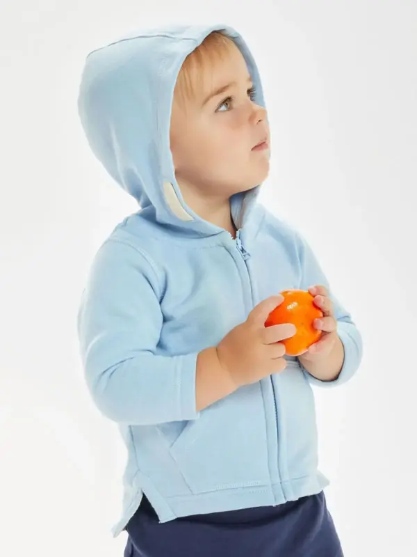 baby zipped hoodie