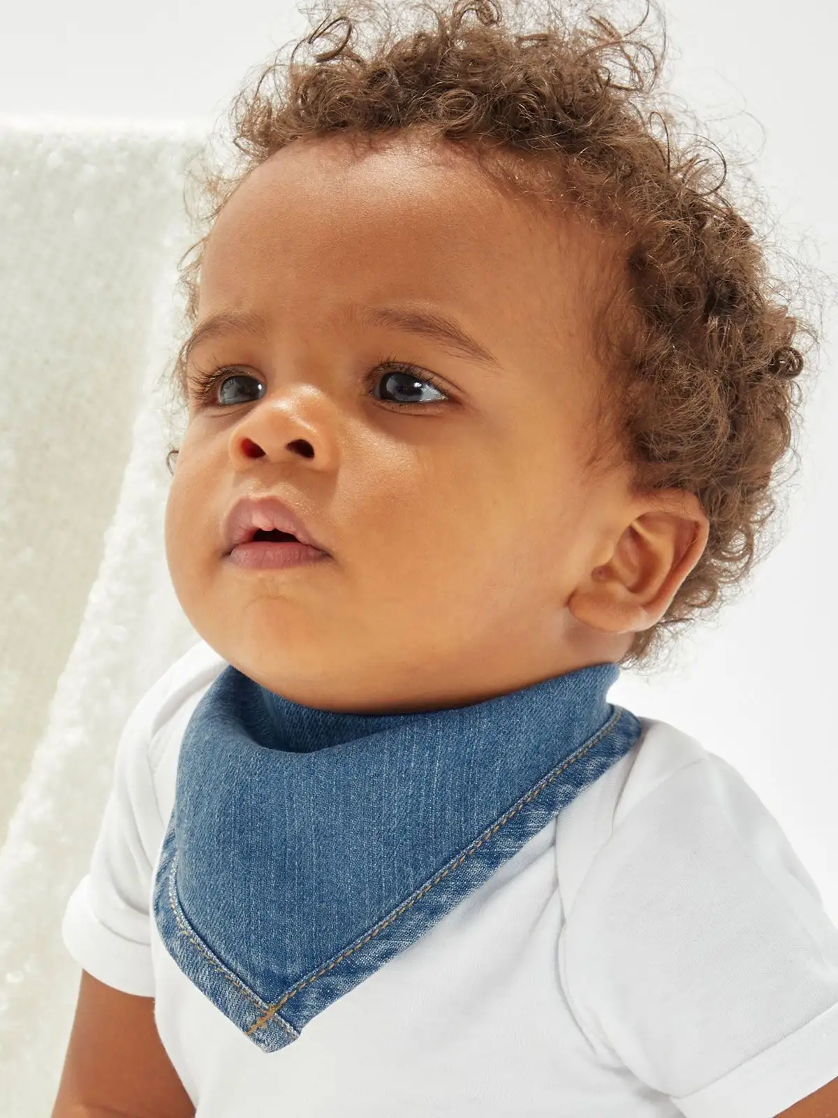 baby rocks denim bandana bib baby rocks denim bandana bib
