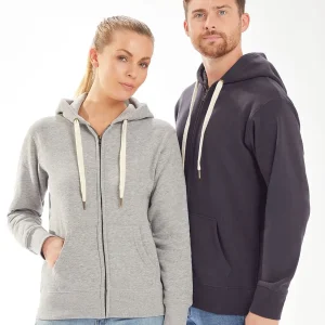 men’s superstar zip through hoodie