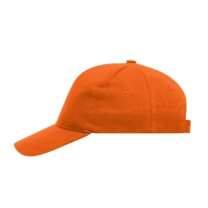 5 panel cap heavy cotton