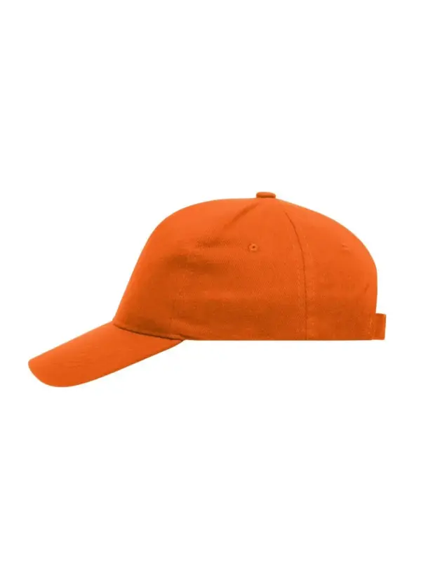 5 panel cap heavy cotton