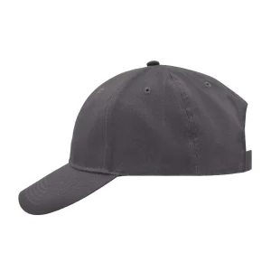 brushed 6 panel cap