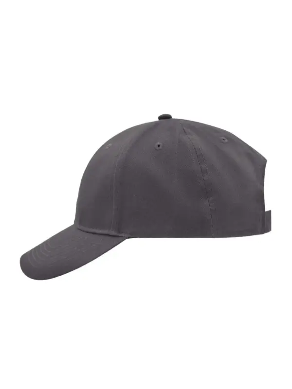 brushed 6 panel cap