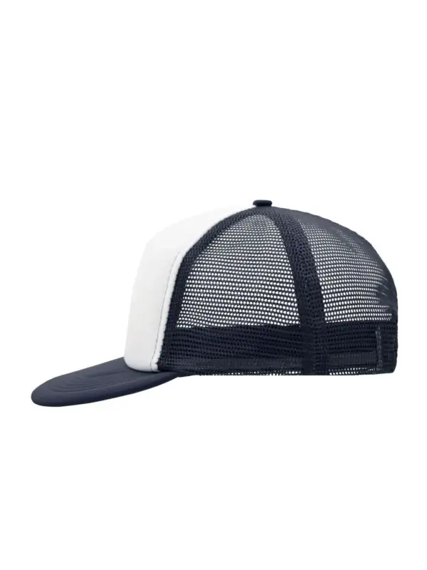 5 panel flat peak cap