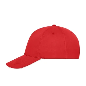5 panel sandwich cap bio cotton