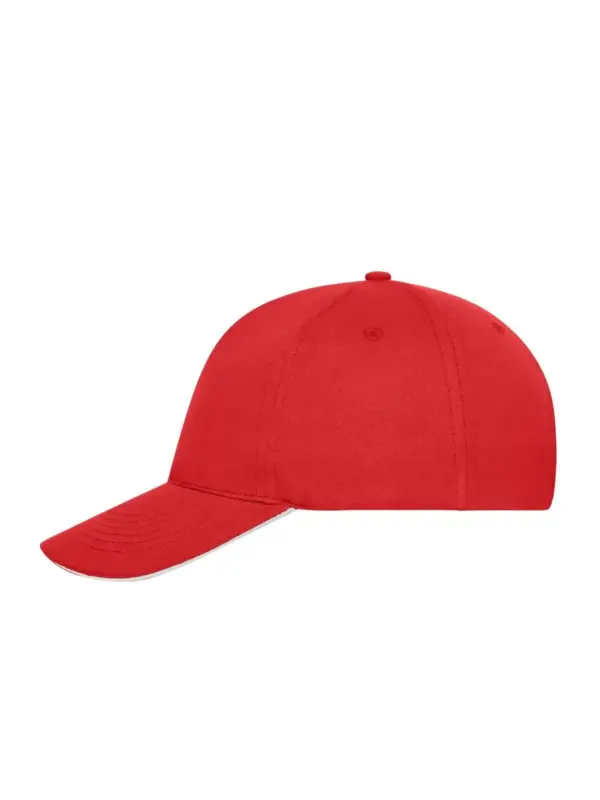 5 panel sandwich cap bio cotton