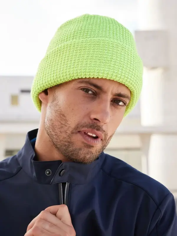 reflective winter beanie