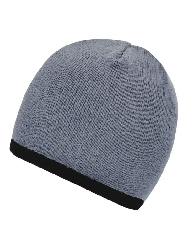 beanie with contrasting border