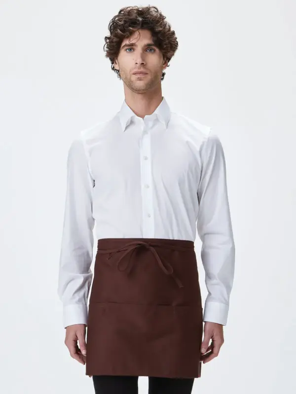 half apron with large pocket