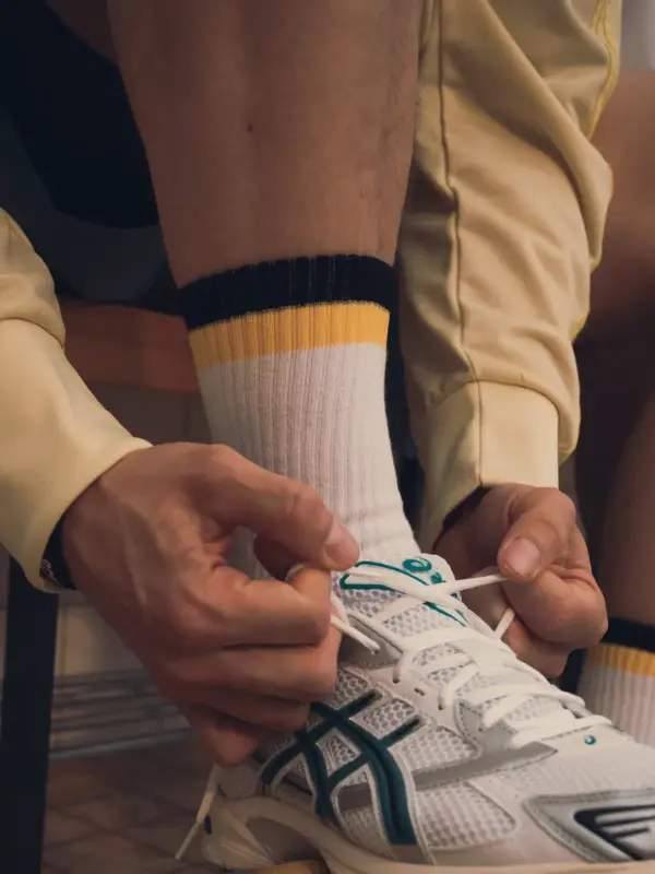 tennis socks two tone