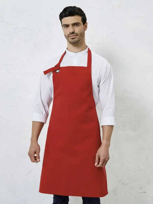 calibre heavy cotton canvas bib apron