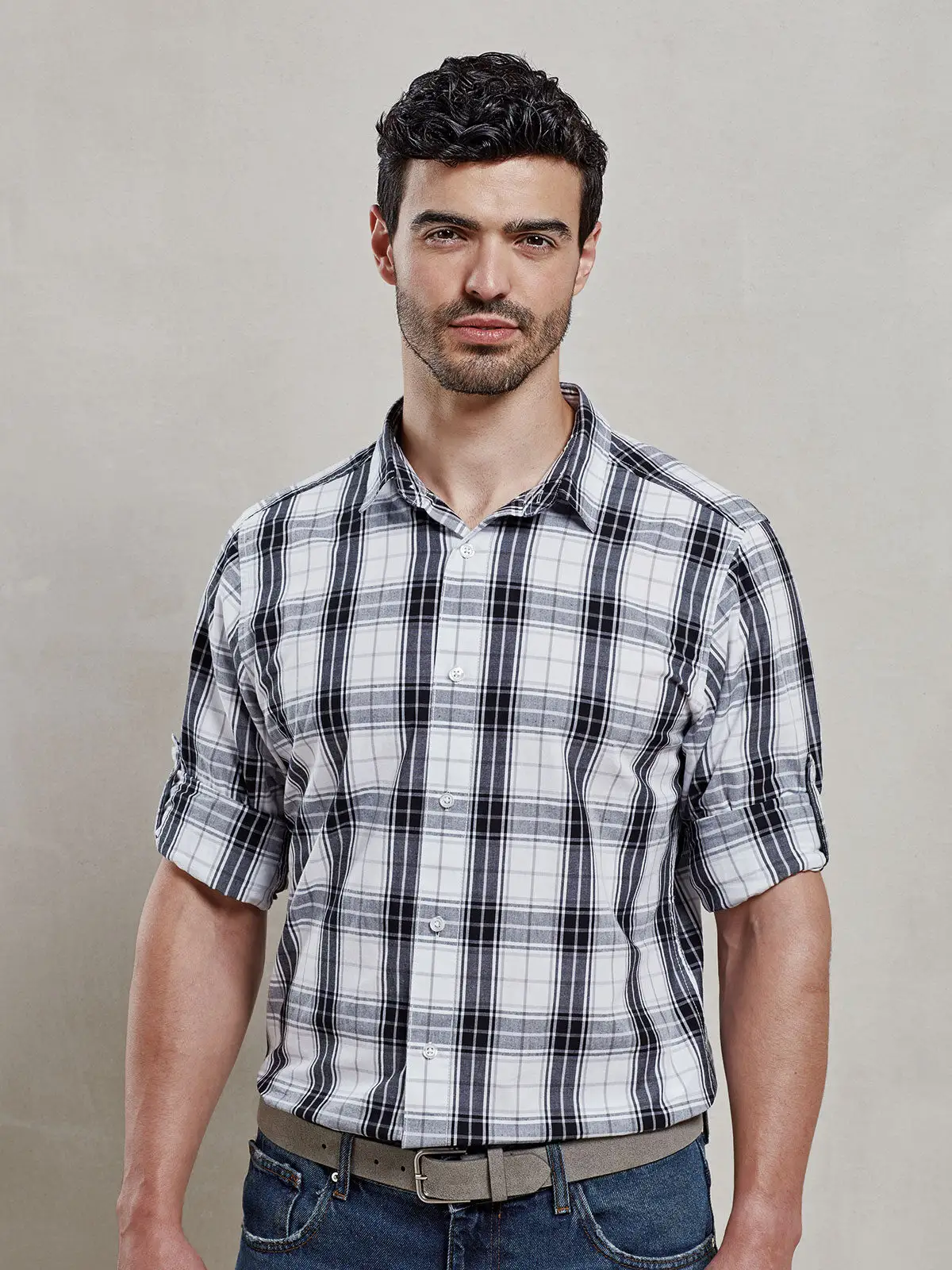 men’s long sleeve ‘ginmill’ check shirt men’s long sleeve ‘ginmill’ check shirt