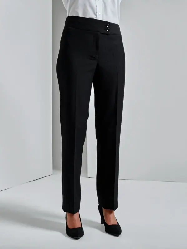 ladies straight leg iris trouser