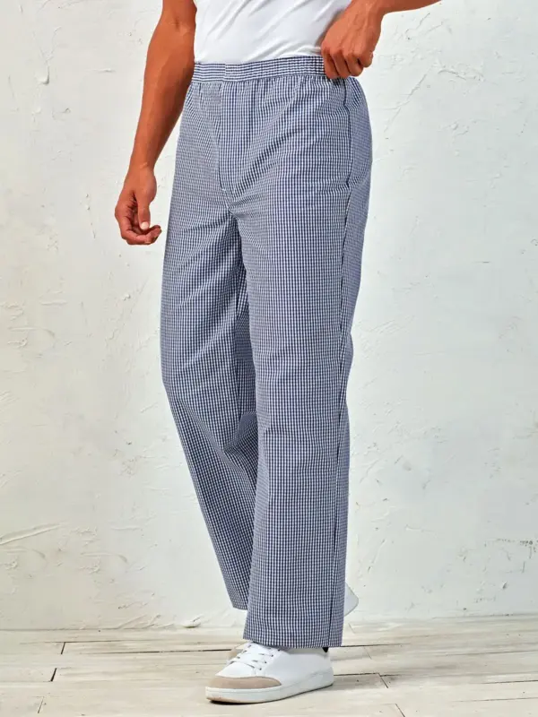pull on chef’s trousers