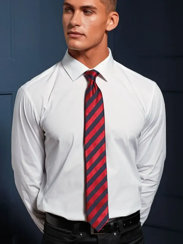 club stripe tie