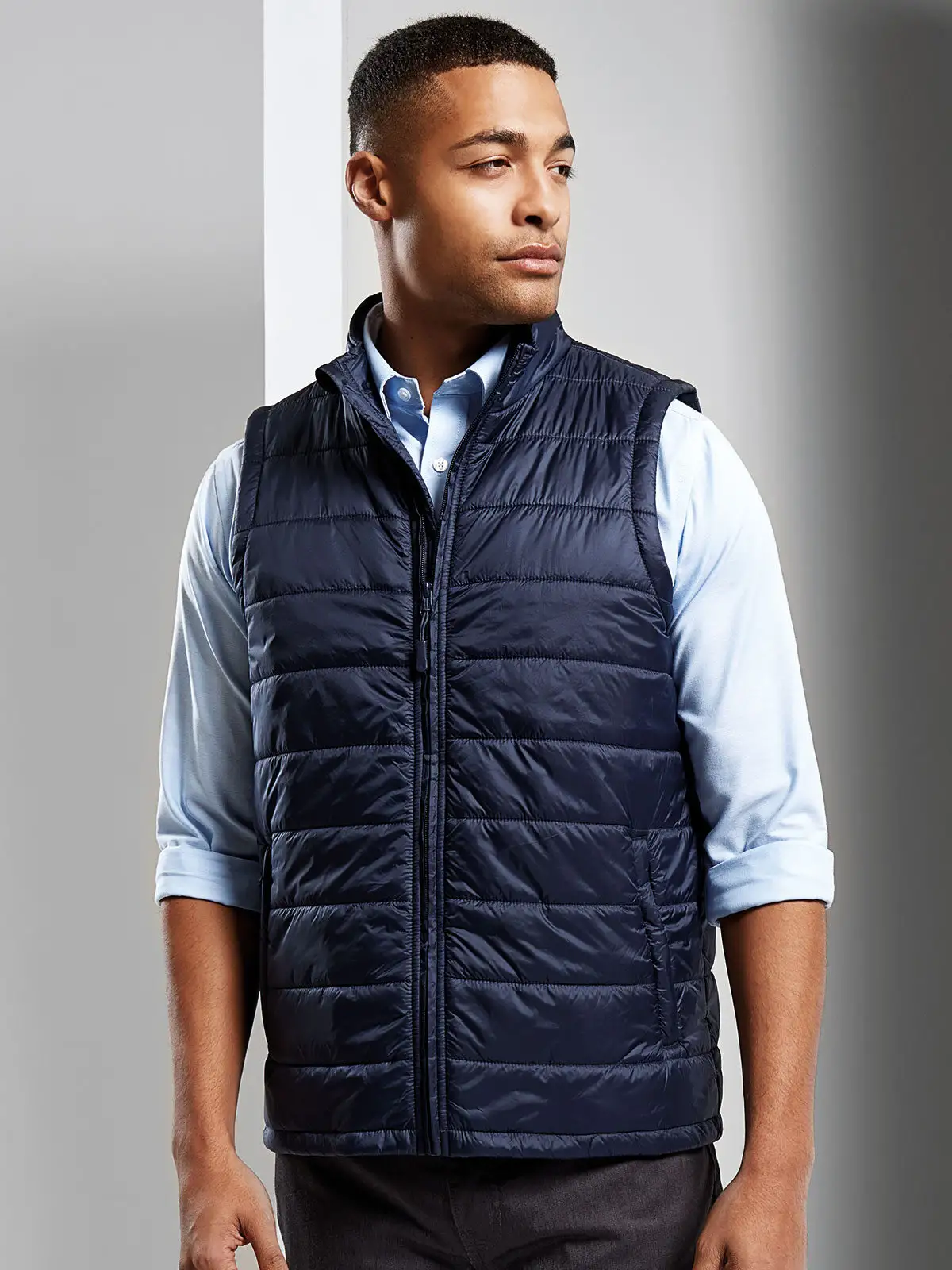 men’s ‘recyclight’ padded gilet men’s ‘recyclight’ padded gilet