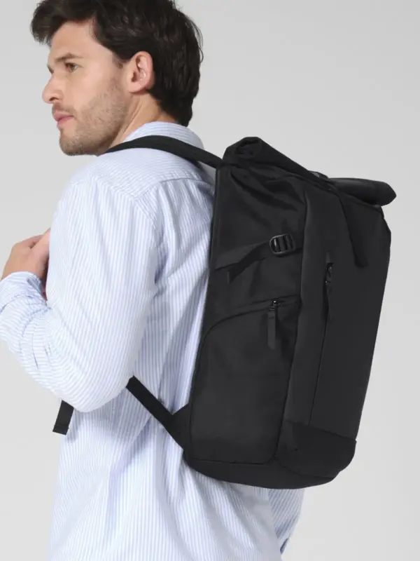 zürich roll top backpack