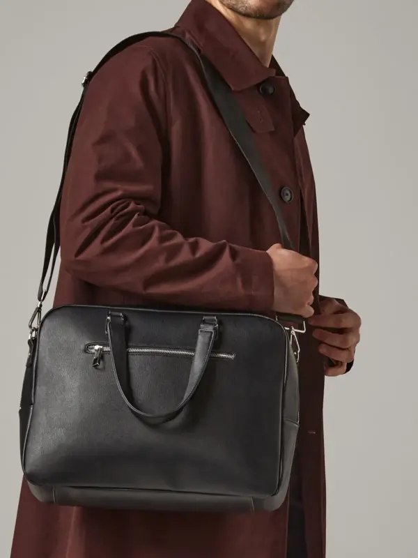 tailored luxe briefcase