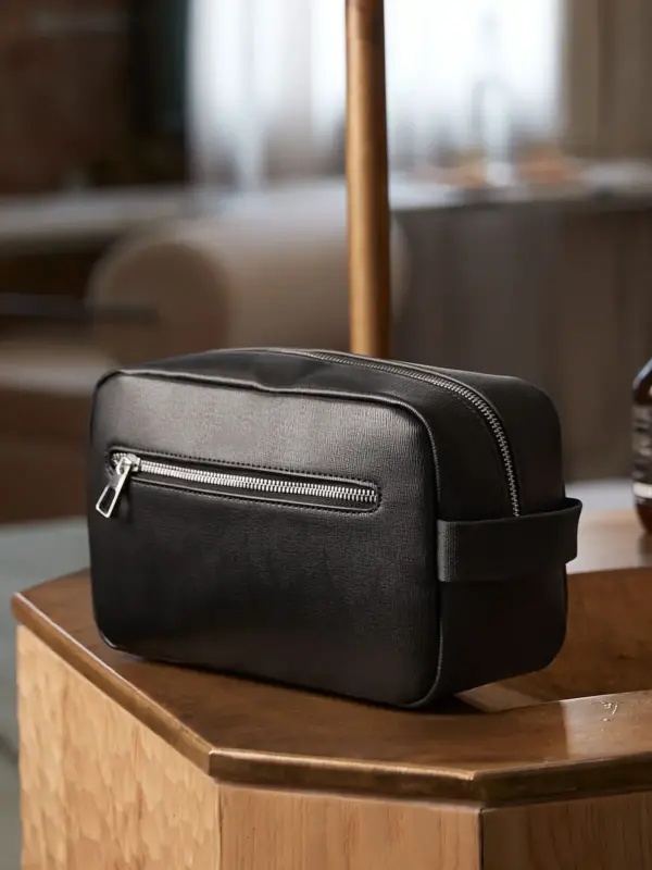 tailored luxe wash bag