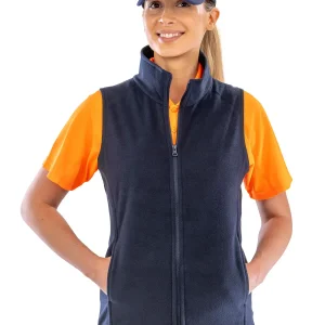 micro fleece gilet
